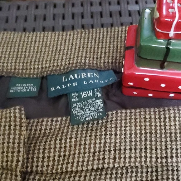 Ralph Lauren Wool Maxi Skirt- Plus - Picture 3 of 4